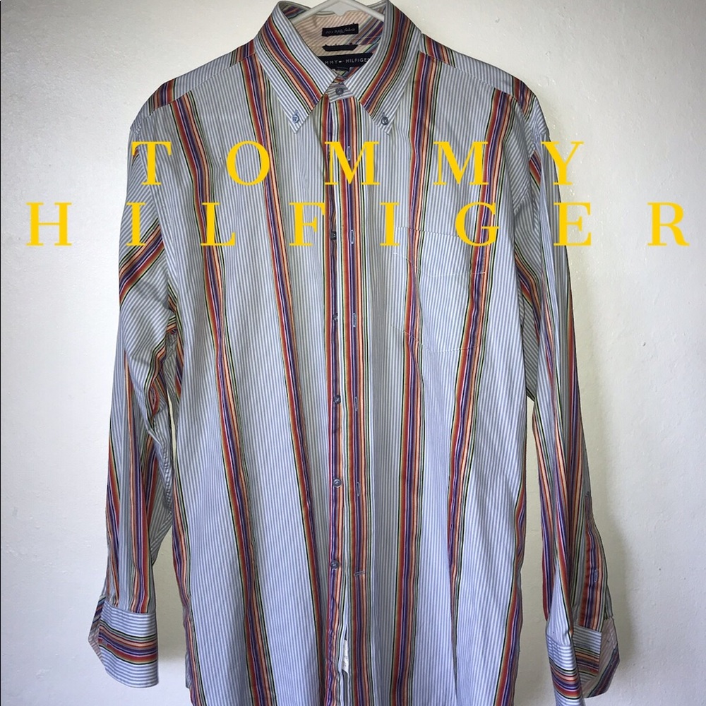⭐️Vintage Rainbow Polo⭐️